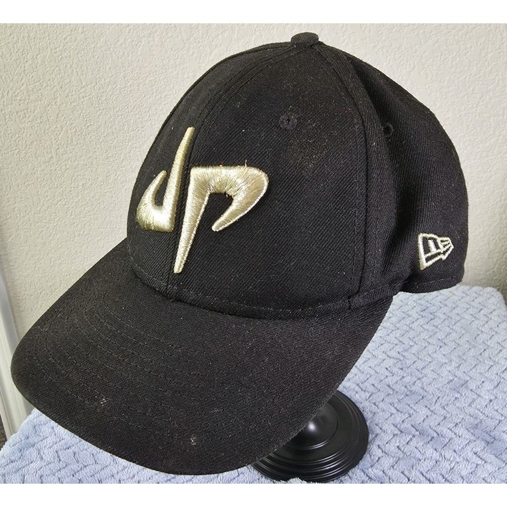 New‎ Era 9Fifty Hat Dude Perfect Gold Letters Black Cap One Size - Picture 2 of 8